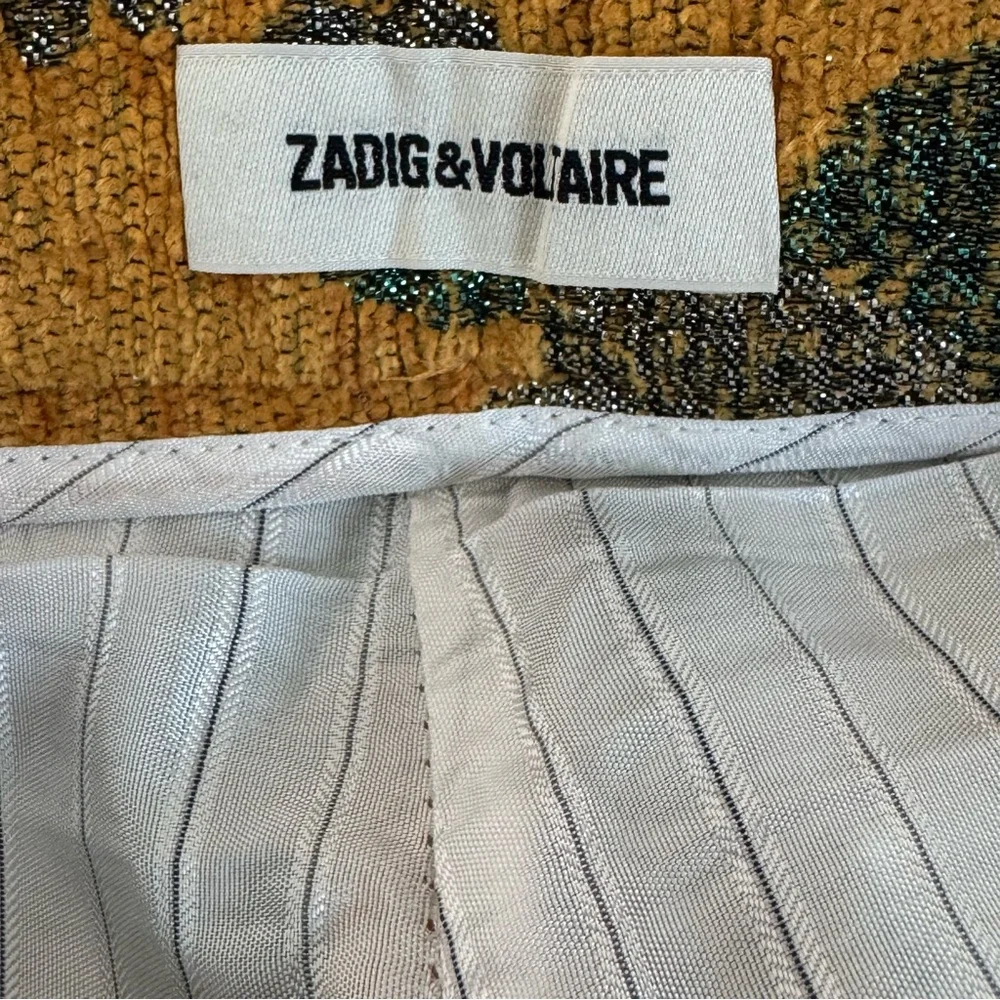 Zadig & Voltaire Monarque Pist Velvet Pants Size 34